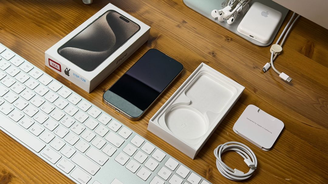 애플 - 아이폰 15 프로 (내추럴 티타늄), 128기가 이미지