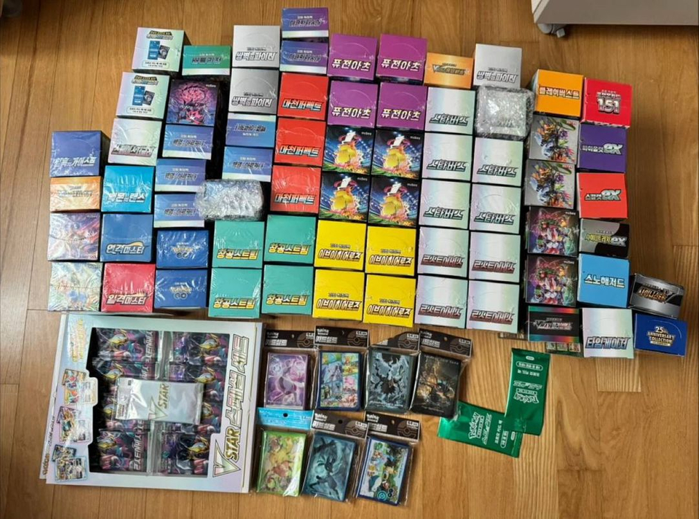 포켓몬카드 박스와 카톤 판매합니다 이미지