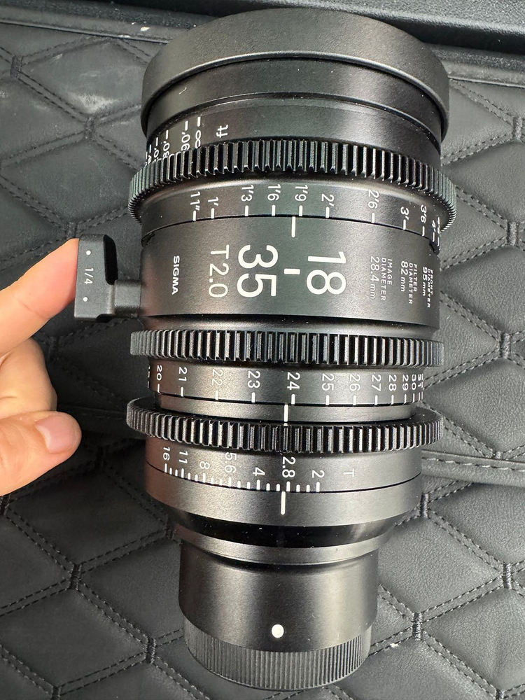 <판매> 시그마 18-35mm T2 소니 FE 마운트 시네렌즈 이미지