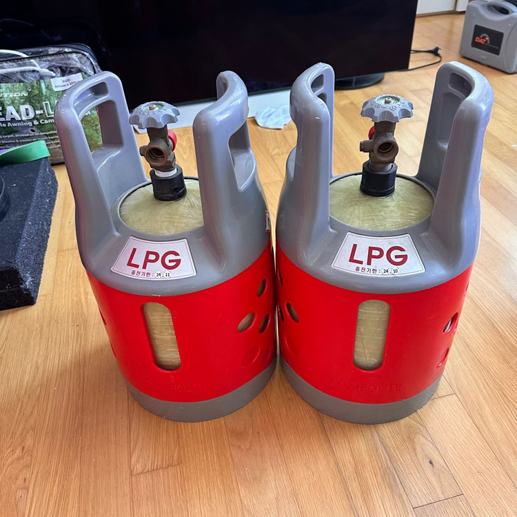LPG 콤포라이트 가스통 5키로 이미지
