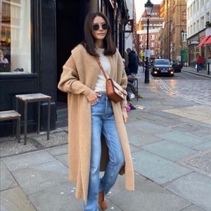 엘보른 와이드숄 니트가디건 캐시미어 이미지