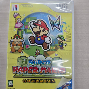 [Wii] 닌텐도위 "슈퍼 페이퍼 마리오" 판매합니다. 이미지