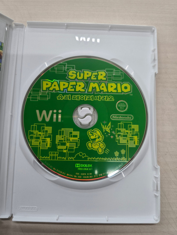 [Wii] 닌텐도위 "슈퍼 페이퍼 마리오" 판매합니다. 이미지