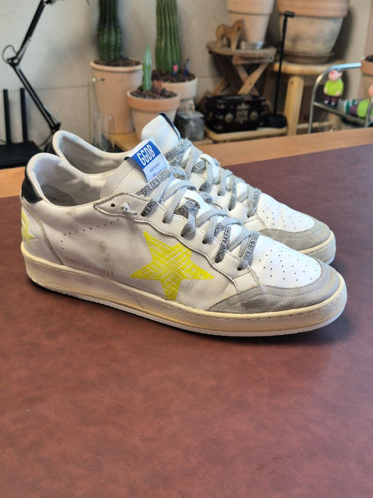 바닥 보강했어요 280-285(44) 정품 골든구스 볼스타 이미지