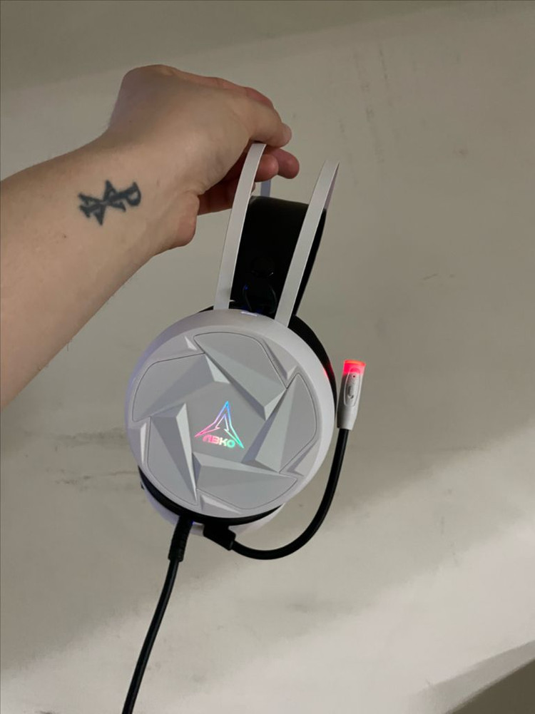 [이벤트]앱코 n300 화이트 헤드셋 키보드 마우스 이미지