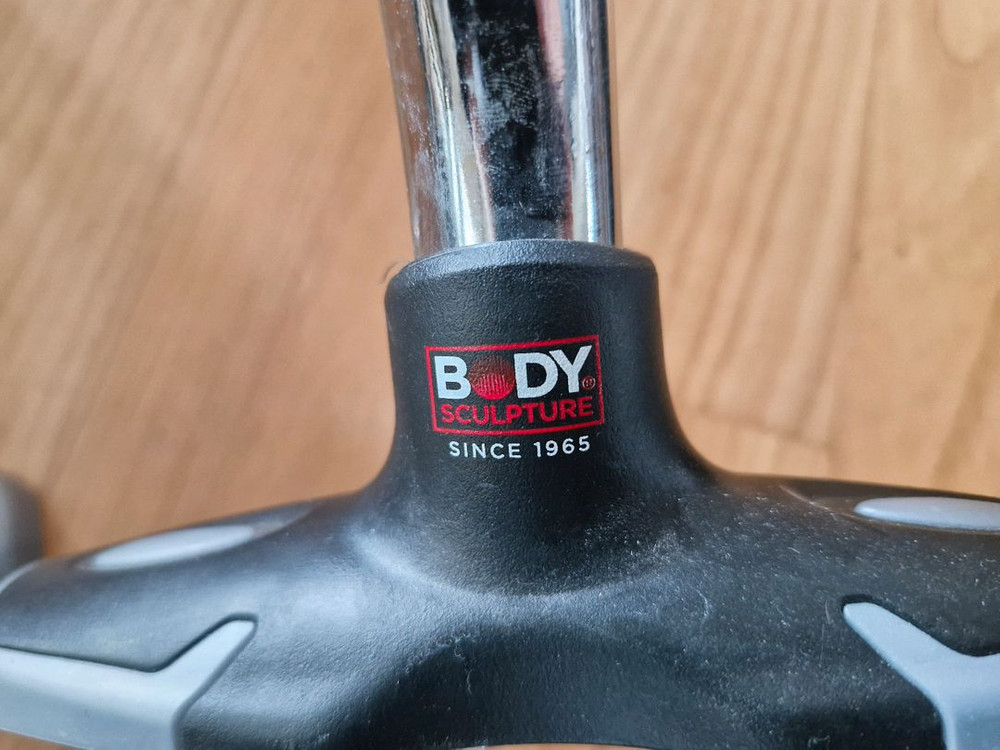 고무 플라스틱 아령 + 푸쉬업바 운동기구 이미지