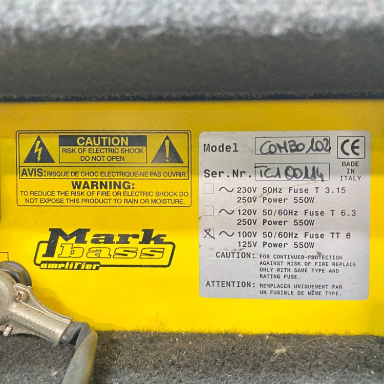 마크.베이스.베이스앰프 이미지