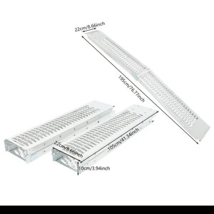오토바이/atv 접이식 슬라이딩 런처(오르막 진입판) 이미지