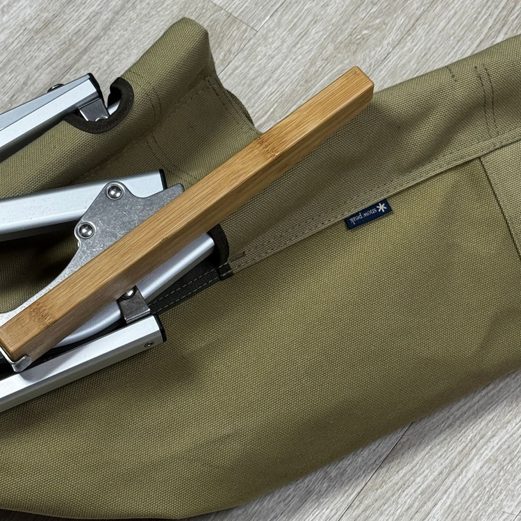 스노우피크 로우체어 30 카키 LV091KH 캠핑 체어 의자 2개 새상태 팝니다 이미지