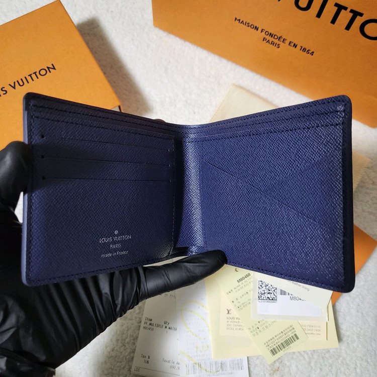 [한정판/새상품] 루이비통 워터컬러 멀티플 반지갑 이미지