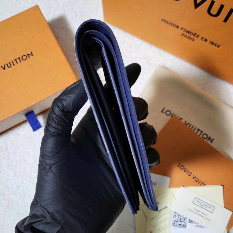 [한정판/새상품] 루이비통 워터컬러 멀티플 반지갑 이미지