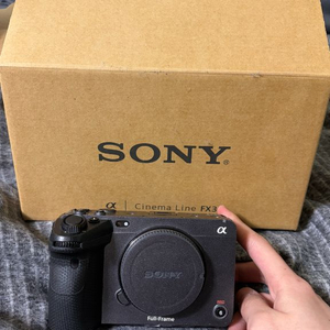 소니 FX3 카메라 풀박스 이미지