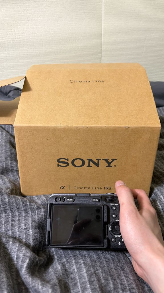 소니 FX3 카메라 풀박스 이미지