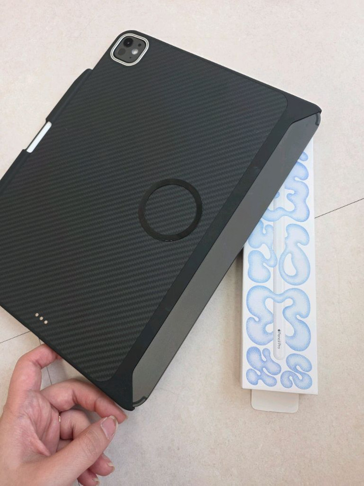 아이패드 프로 13인치 M4 256GB 스페이스그레이 + 애플펜슬 프로 이미지