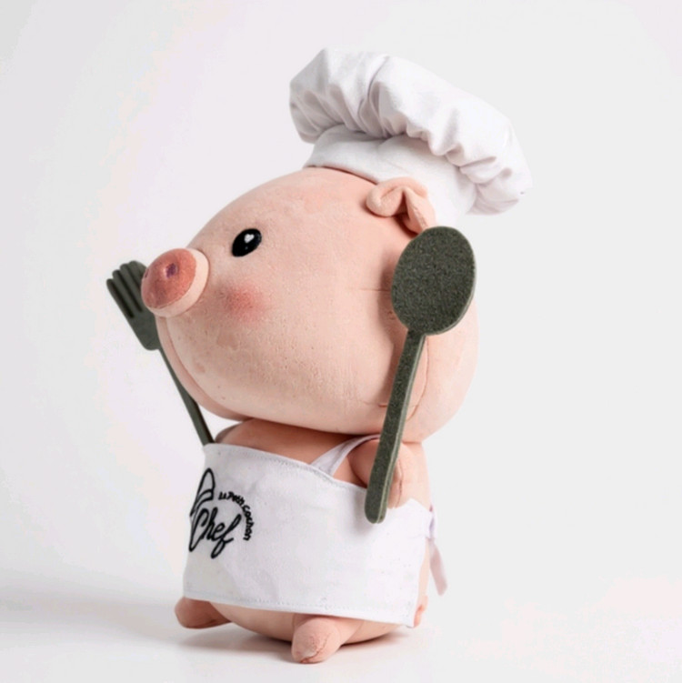 아기돼지 요리사 꼬숑 인형&키링 이미지