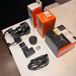 a6400 + 16-50, 18-105 + SD128gb 이미지