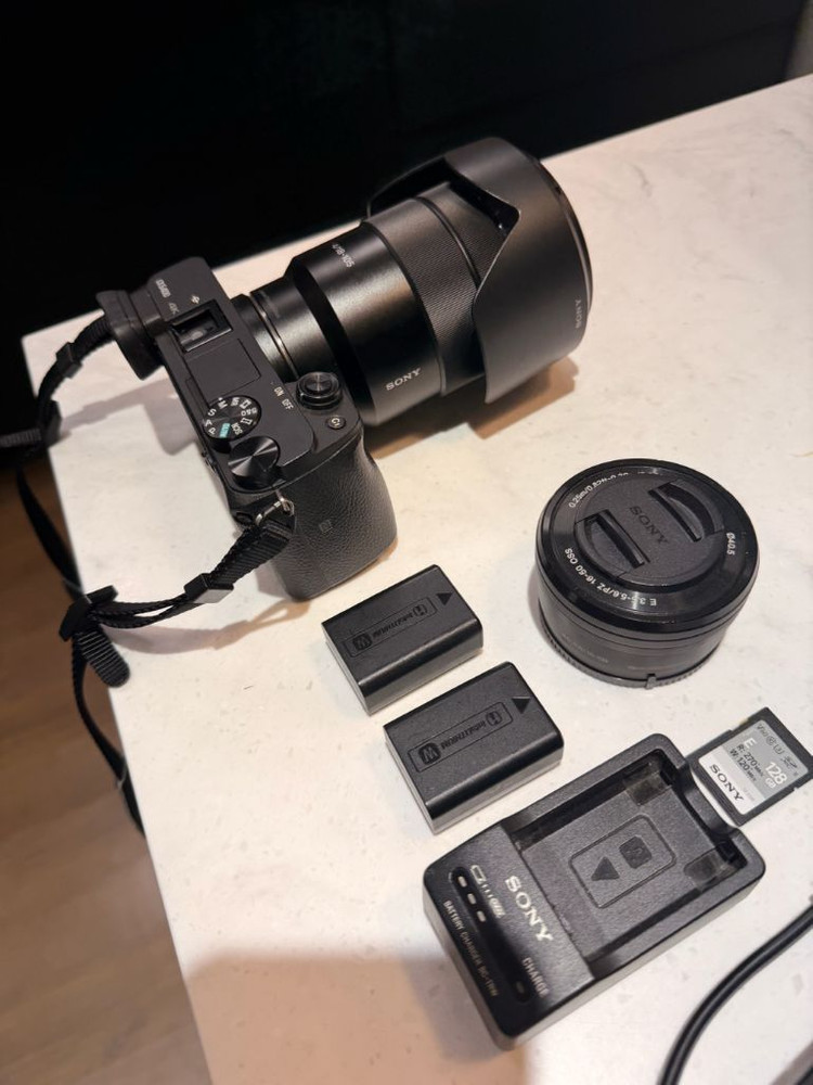 a6400 + 16-50, 18-105 + SD128gb 이미지