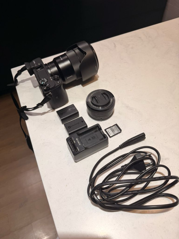 a6400 + 16-50, 18-105 + SD128gb 이미지