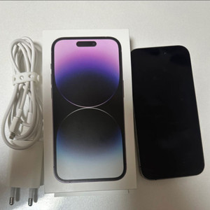아이폰 14 Pro 128GB 딥퍼플 풀박스 이미지