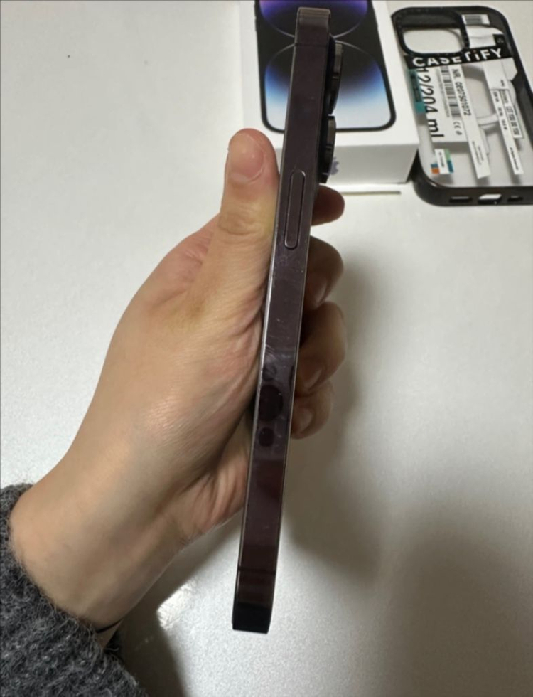 아이폰 14 Pro 128GB 딥퍼플 풀박스 이미지