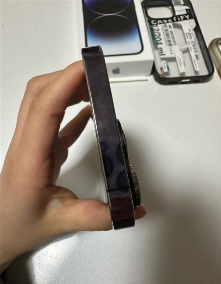 아이폰 14 Pro 128GB 딥퍼플 풀박스 이미지