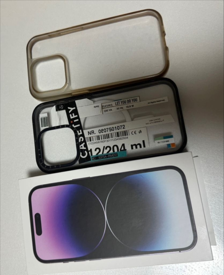 아이폰 14 Pro 128GB 딥퍼플 풀박스 이미지