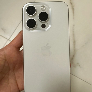 아이폰 15 프로 256기가 화이트티타늄 이미지