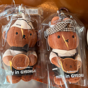 경주 미피 인형 키링 파우치 이미지