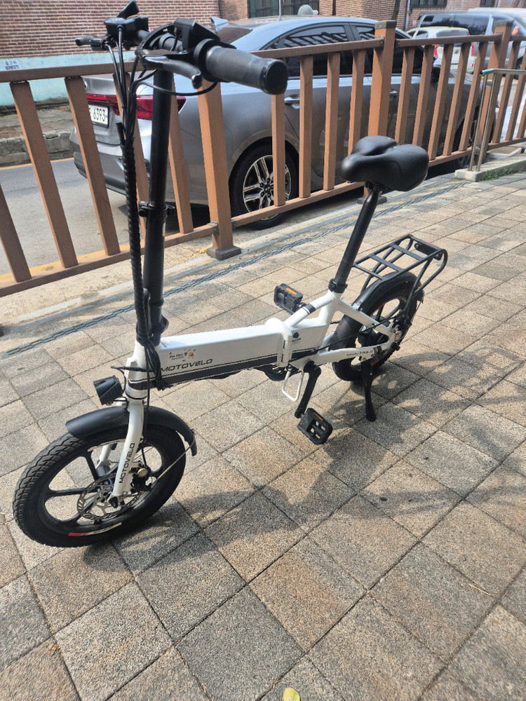 모터벨로 T5 전기자전거 (파스전용) 신품급 배터리2개 이미지