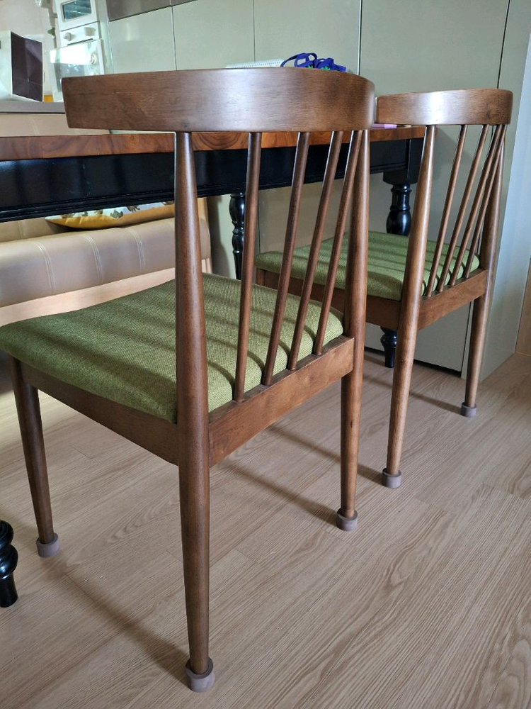 원목 식탁의자 세트 이미지