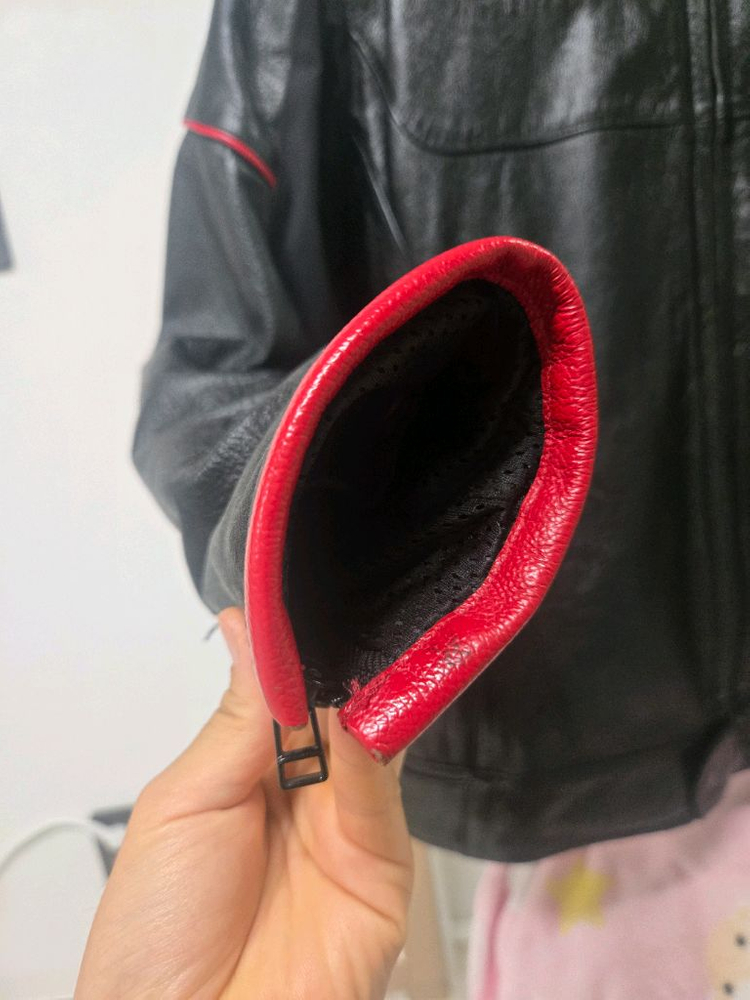 타이치 라이딩 가죽 자켓 XL 이미지