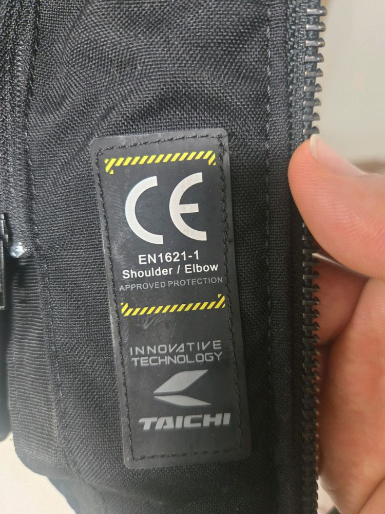 타이치 라이딩 가죽 자켓 XL 이미지