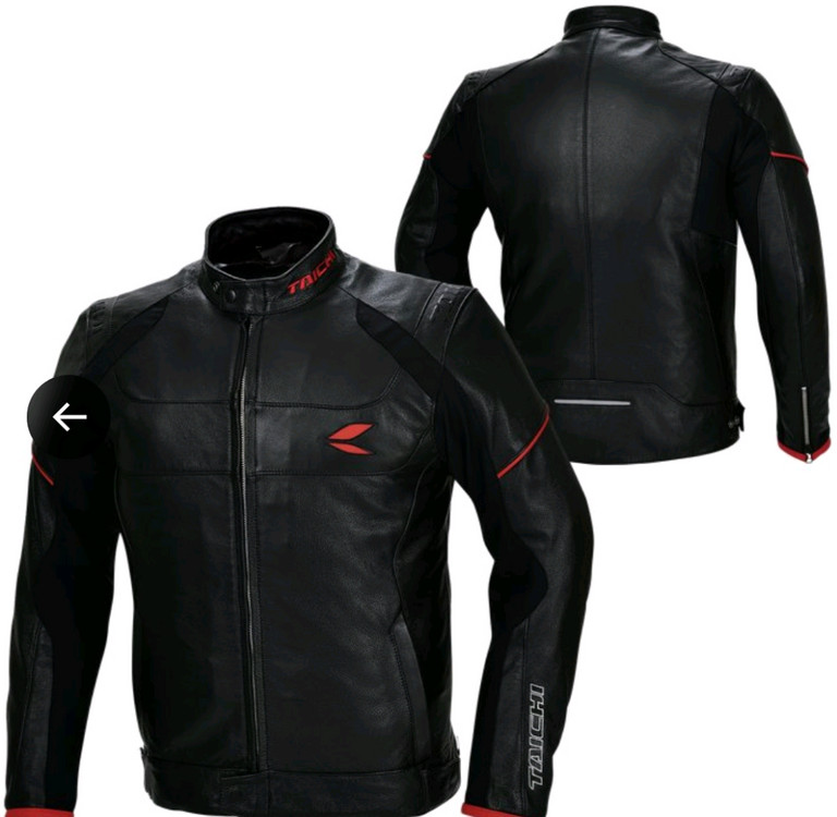 타이치 라이딩 가죽 자켓 XL 이미지