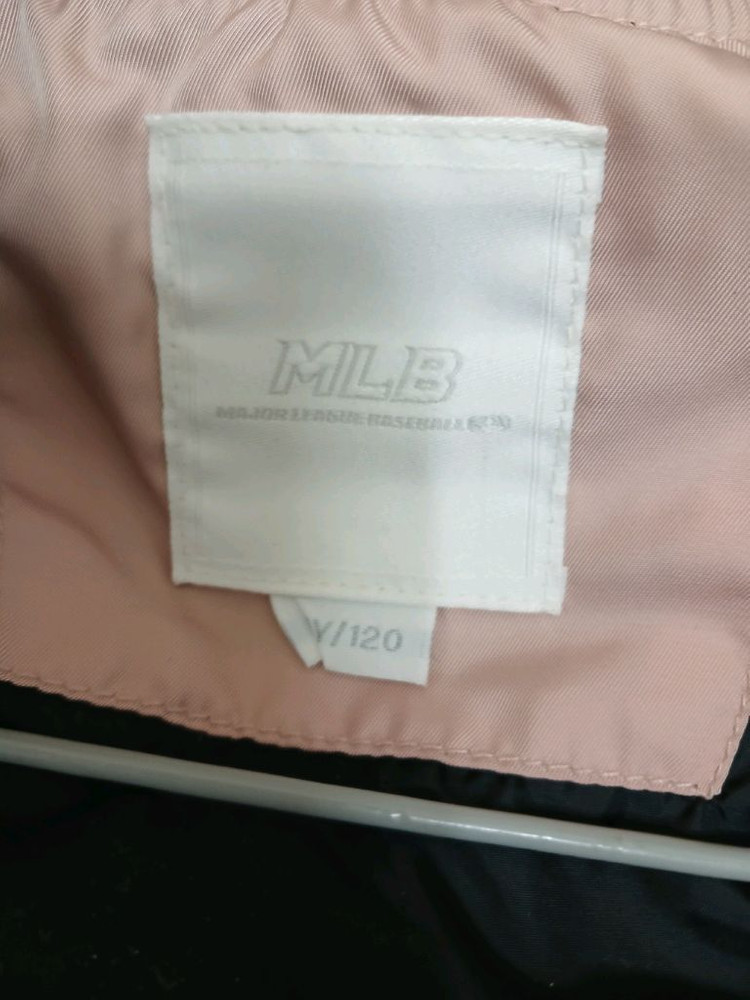 mlb 키즈 LA 핑크색 야구 점퍼 자켓 사이즈 120 이미지