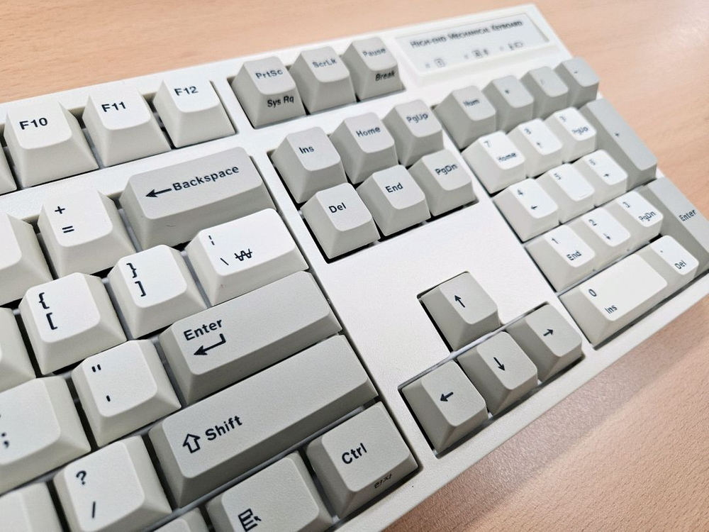 레오폴드 FC900rbt 유/무선 풀배열 저소음적축 키보드 판매 이미지