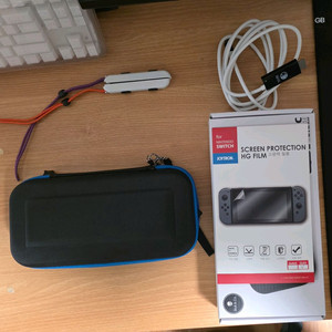 닌텐도 스위치 oled 스칼렛 바이올렛 에디션 팝니다. 이미지