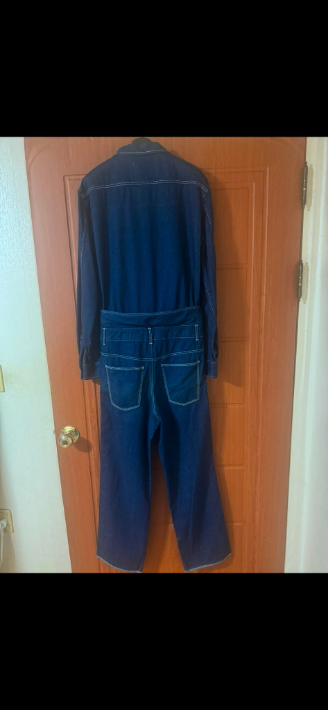 노앙 데님 점프수트 s 이미지