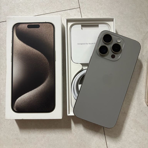 아이폰15프로 256GB 배터리88% 풀박스+케이스 이미지