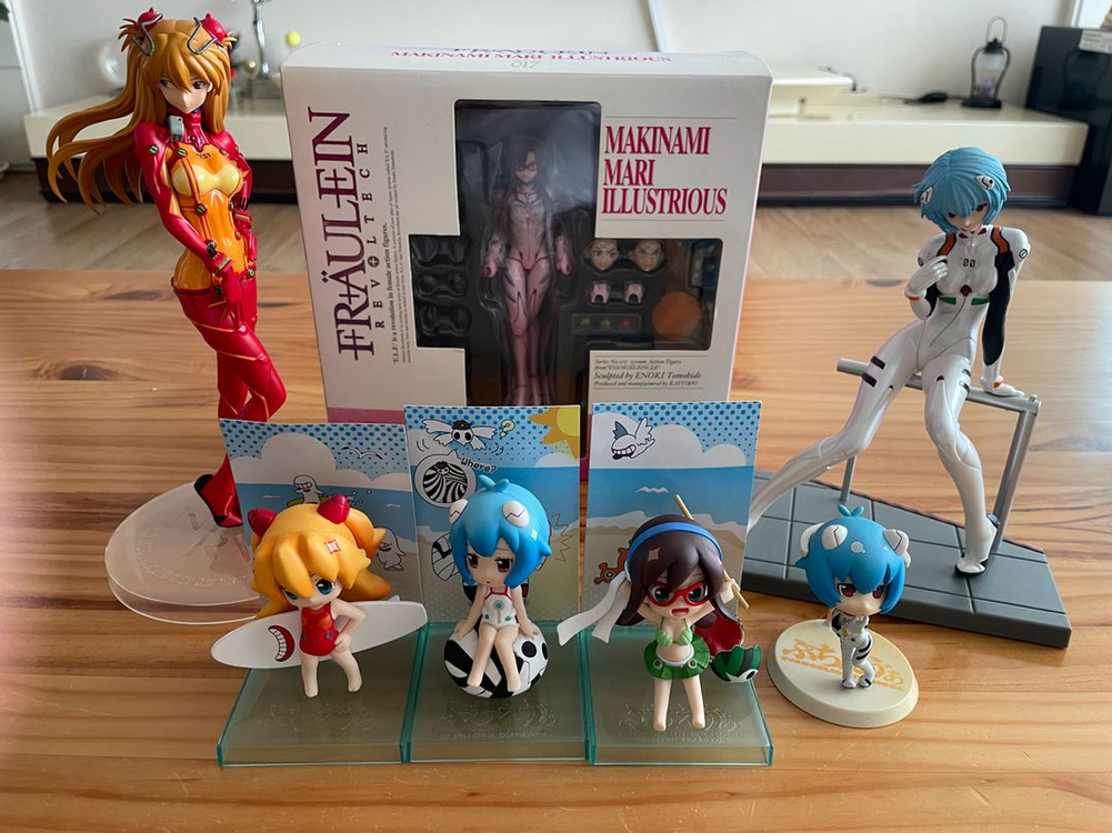 카드캡터 사쿠라, 에반게리온, 원피스 등 피규어 팝니다. 이미지