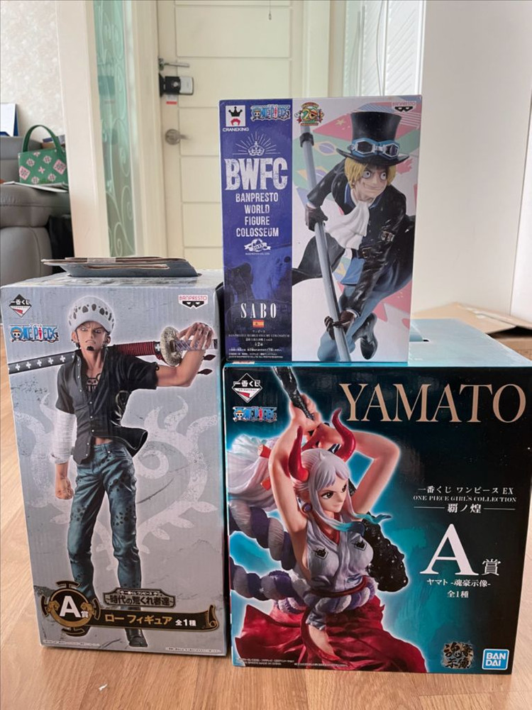 카드캡터 사쿠라, 에반게리온, 원피스 등 피규어 팝니다. 이미지