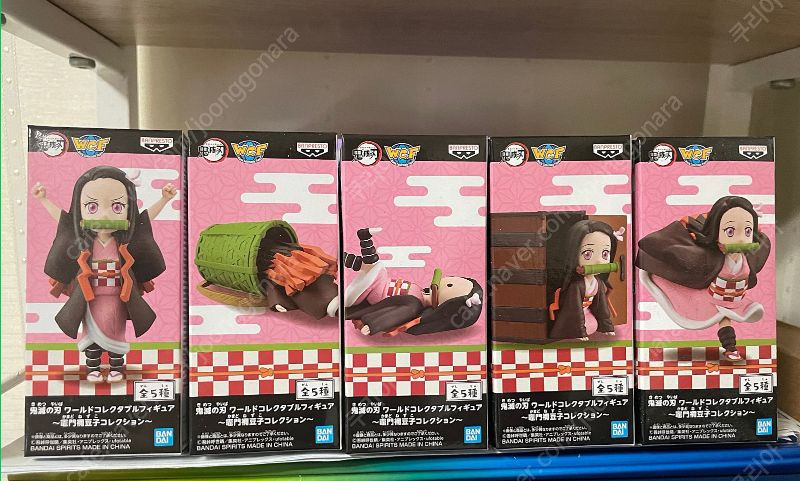 카드캡터 사쿠라, 에반게리온, 원피스 등 피규어 팝니다. 이미지