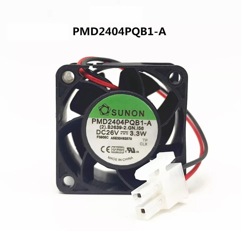 쿨링팬 SUNON PMD2404PQB1-A Fan DC 26V 3.3W 40*40*28mm 2Pin 4CM 이미지