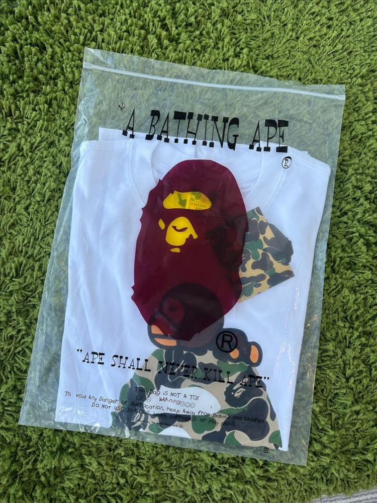 새상품 베이프 반팔티 이미지