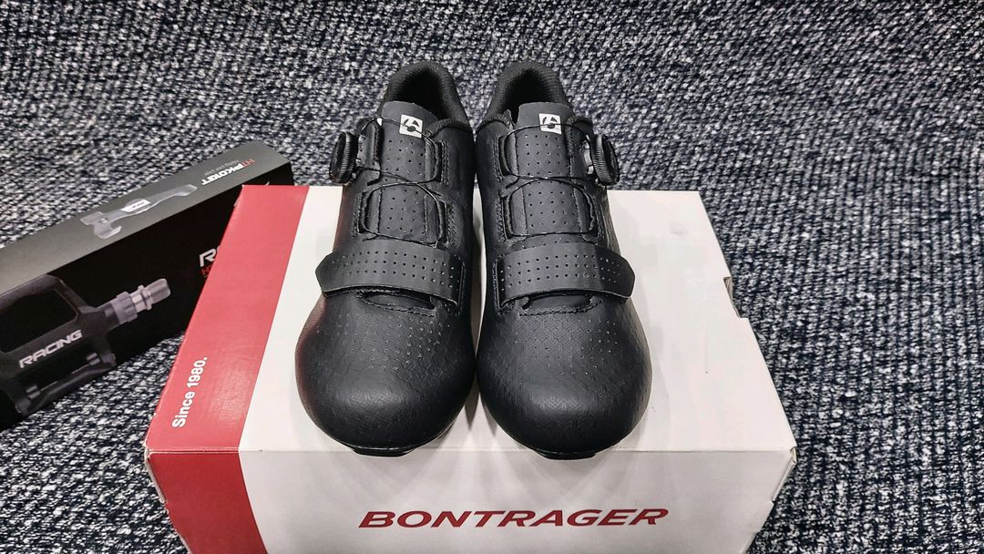 BONTRAGER 트랙 본트레거 로드클릿슈즈/HT 초경량 클릿페달 새제품 이미지