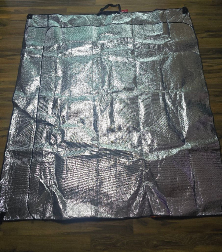 콜맨 재팬 빈티지 플란넬 레드 레저시트 와이드 사이즈 캠핑매트 이미지