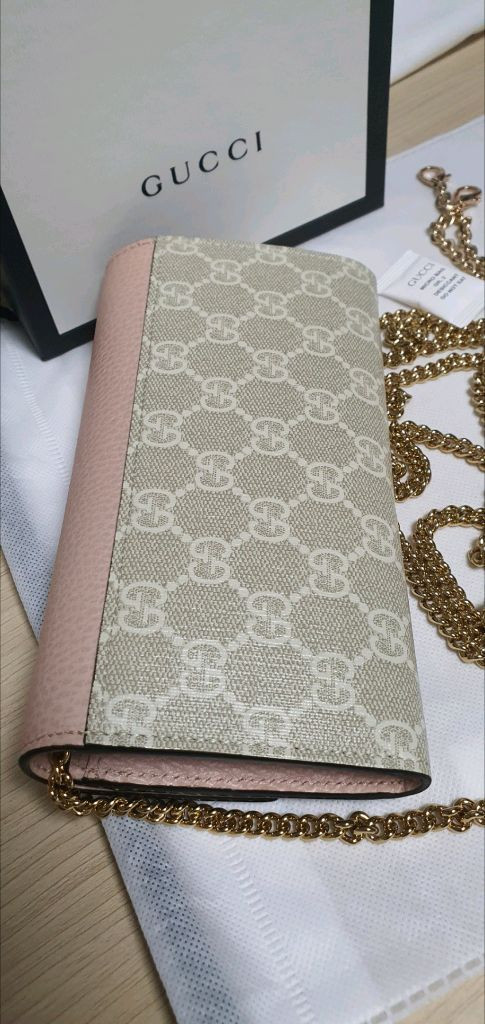 구찌 마몬트 크로스백 장지갑 새상품급 정품(감정O)구찌프라다루이비통디올고야드샤넬셀린느보테가생로랑발렌시아가버버리가방 이미지