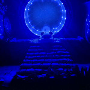 택포가 / 배터리 포함 / LED 조명 장식 / 알리발 스타 게이트 디오라마 포탈 LED 이미지