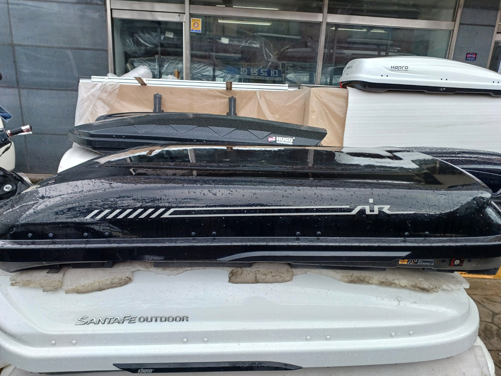 티볼리에어 코토일체형루프박스 블랙 화이트 중고팝니다. 이미지