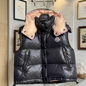 몽클레어 알피스트 여성 패딩 베스트 블랙 이미지