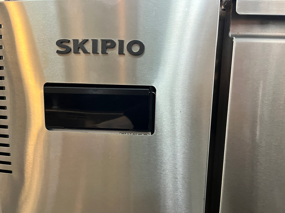 간냉식 테이블냉장냉동고 1200 냉장고 냉동고 냉동장고 카페 반반 2도어 스키피오 업소용 중고 이미지